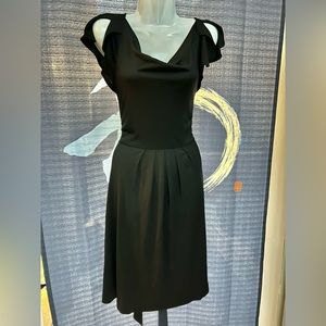NWOT Banana Republic Silk Black Dress